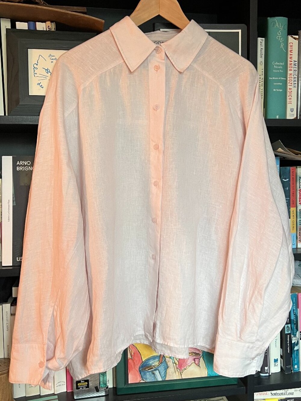 COS oversized linen shirt